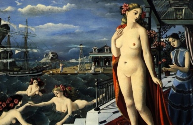 "Nascimento de Venus", de Paul Delvaux