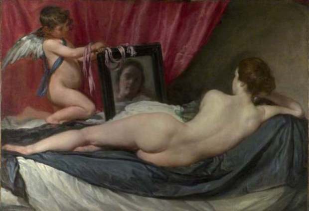 "La Venus del espejo", de Diego Velázquez 